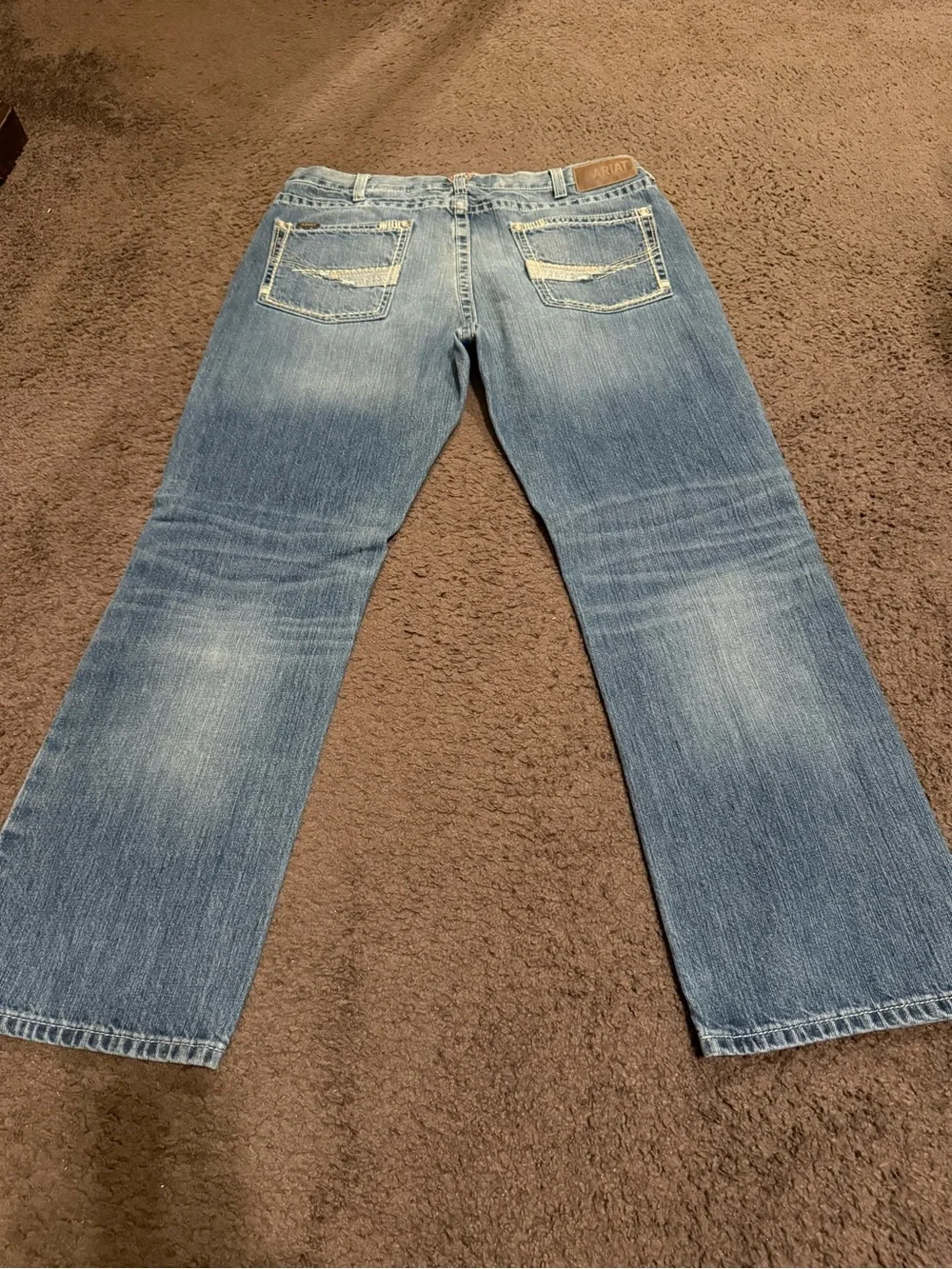 Ariat Men’s Bootcut Jeans - Medium Blue Wash